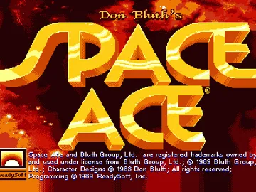 Space Ace_Disk1 screen shot title